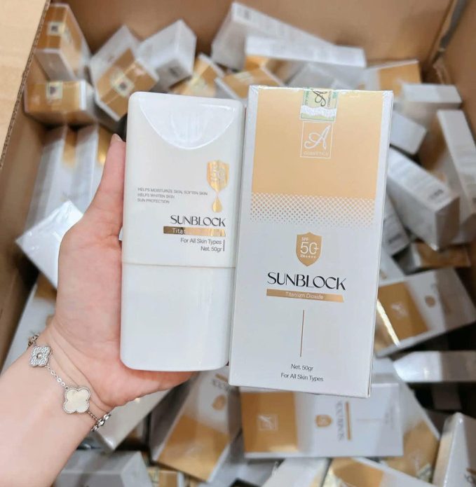 Kem Chống Nắng Phương Anh A Cosmetics SPF 50++ | Hàng Chính Hãng