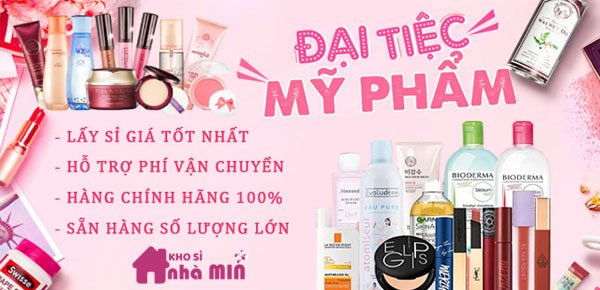 Kho sỉ mỹ phẩm nhà Min