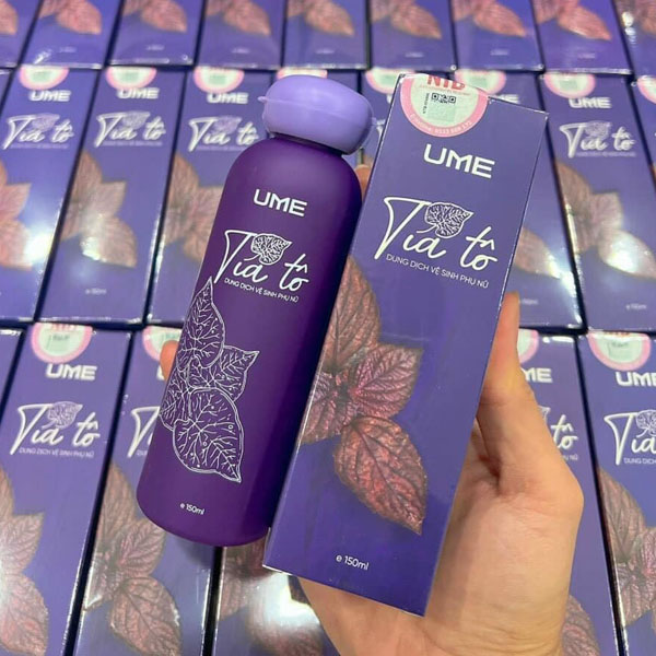 Dung Dịch Vệ Sinh Phụ Nữ Tía Tô UME Ngọc Trinh 150ml | Hàng Chuẩn Chính Hãng