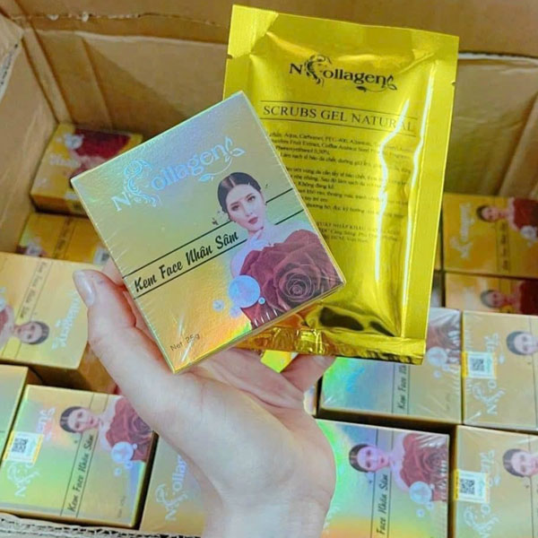 Face Nhân Sâm N Collagen | Hộp 25g | Dưỡng Trắng, Giảm Nám, Tàn Nhang | Hàng Chính Hãng