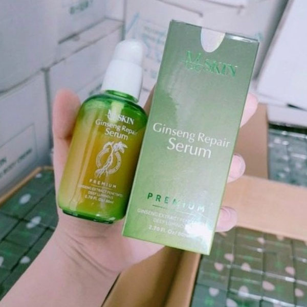 Serum Thay Da Nhân Sâm MQ SKIN 80ml | Tái Tạo Da Cao Cấp Không Sưng| Hàng Chính Hãng