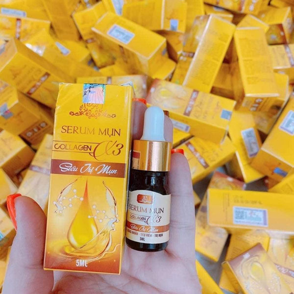 Serum Trị Mụn Collagen X3 Đông Anh 5ml | Hàng Chính Hãng