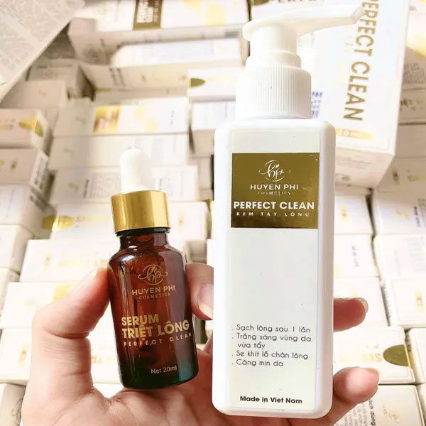 Kem Tẩy Lông Huyền Phi Tặng Kèm Serum Triệt Lông | Sạch Lông An Toàn, Không Đau Rát | Hàng Chính Hãng