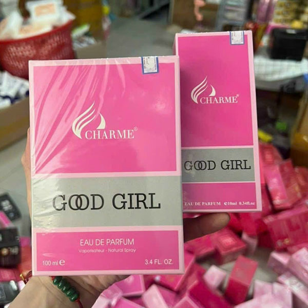 Nước Hoa Nữ Charme Good Girl 100ml | Mùi Hương Nhẹ Nhàng, Ngọt Ngào | Hàng Chính Hãng